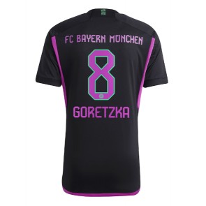 Bayern Munich Leon Goretzka #8 Udebanetrøje 2023-24 Kort ærmer